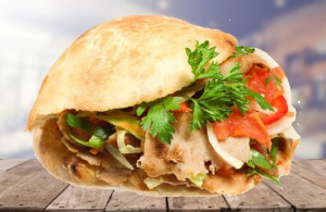 40. Pita Kalvekebab
